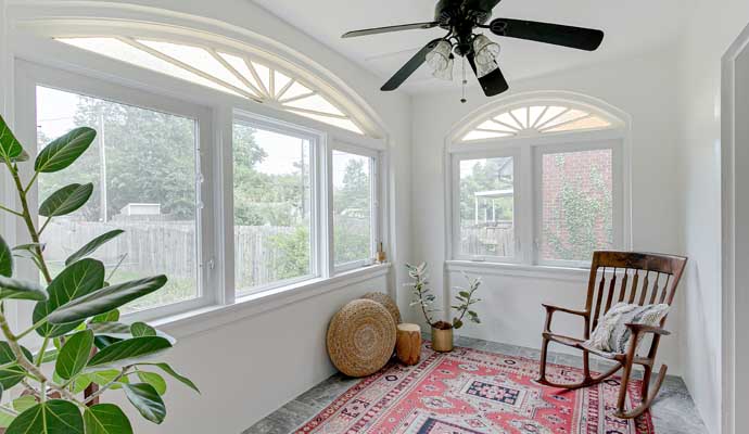 A Clean Rug On Floor