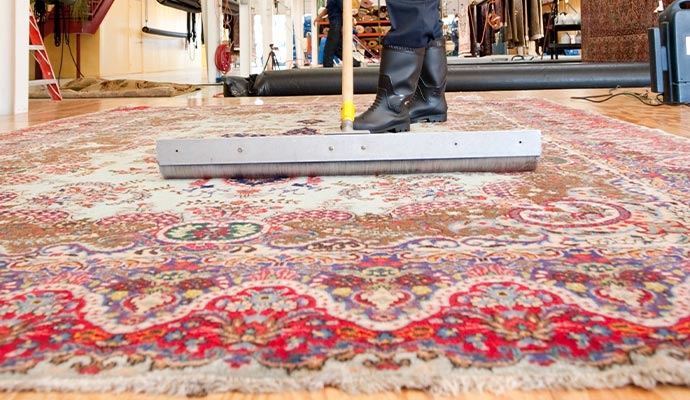 professionally rug cleaning